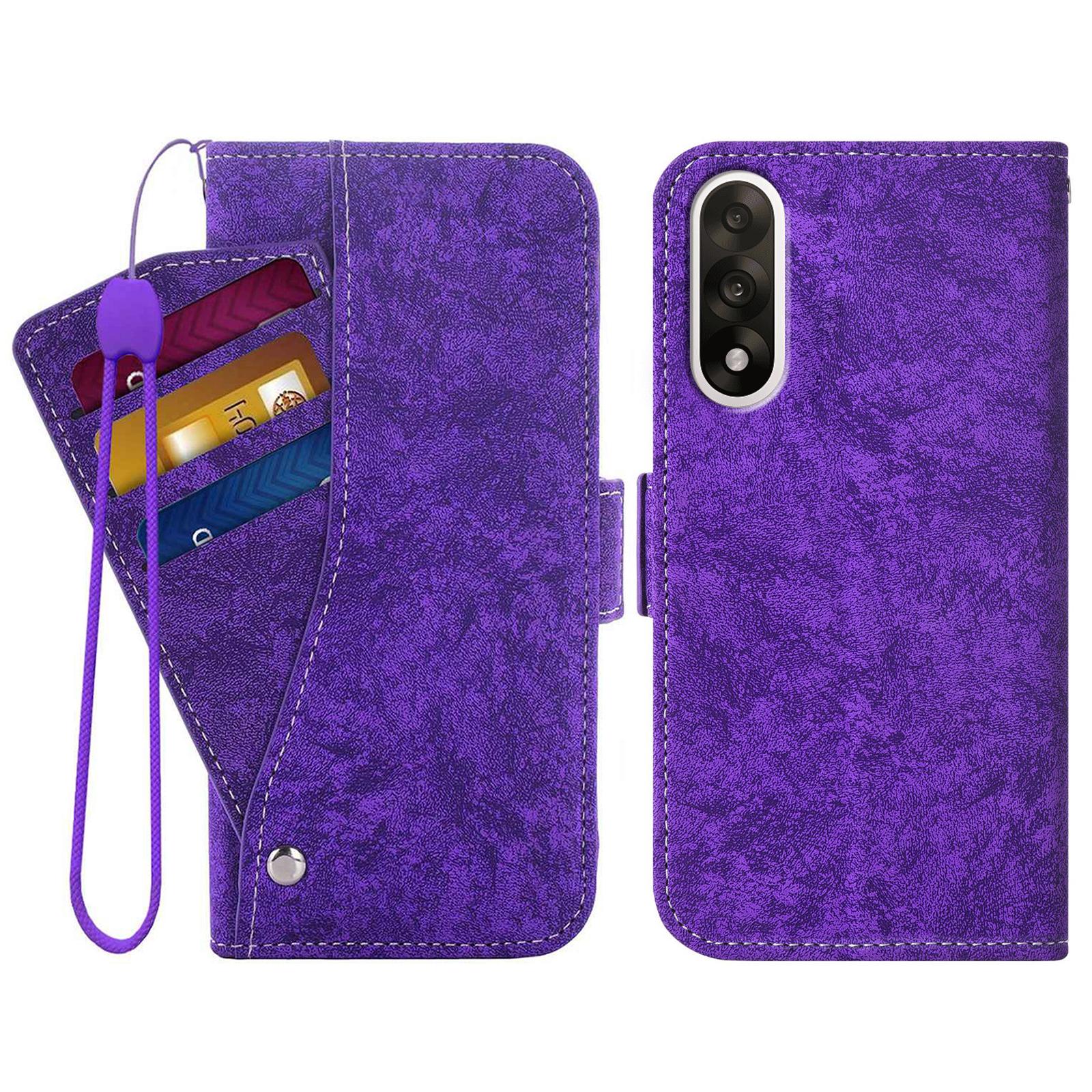 

For OnePlus Nord 5 5G/Ace 5 Ultra 5G Case Water-ink Painting Wallet PU Leathe Phone Cover with Rotating Card Slots