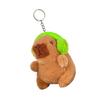 Portable Capybaras Character Keychain Charm Pendant with Mix Fashion Accessories Portable for Travel and Parties