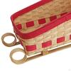 Festive Holiday Sleigh Decorative Storage Basket