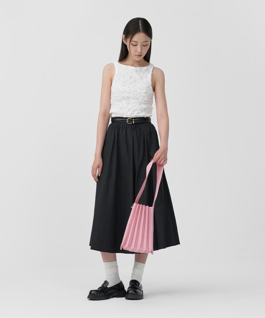 Pleatsmama Light Shoulder Bag Light Pink