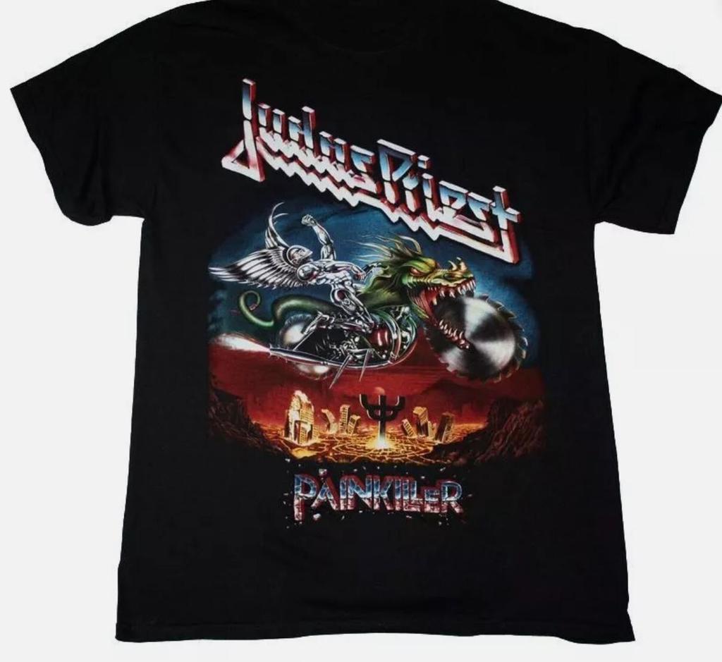 26 Judas Priest Painkiller 1990 New Black T-Shirt Unisex T-Shirt