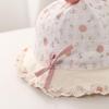 Stylish Baby Girl Spring/Autumn Sun Protection Bucket Hat for Infants and Toddlers