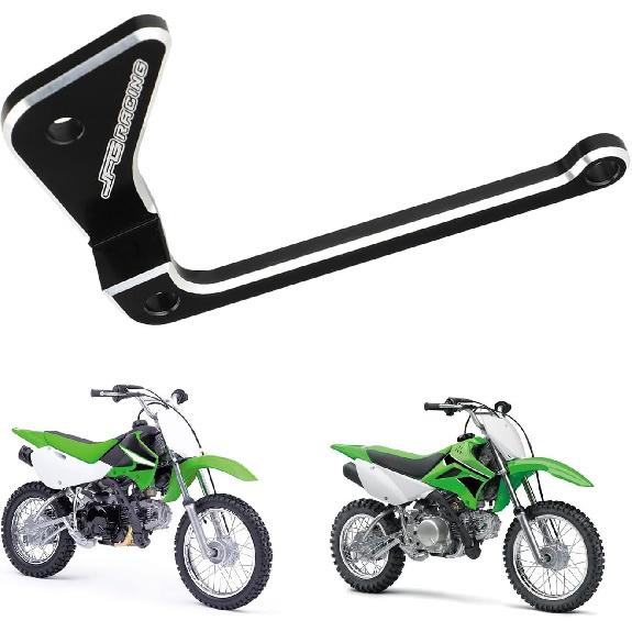 

JFG RACING KLX 110 Case Saver,Dirt Bike Engine Case Saver Guard Protection CNC for KLX 110 KLX 110L 2002-2023 DRZ 110 2003-2006 Black чёрный