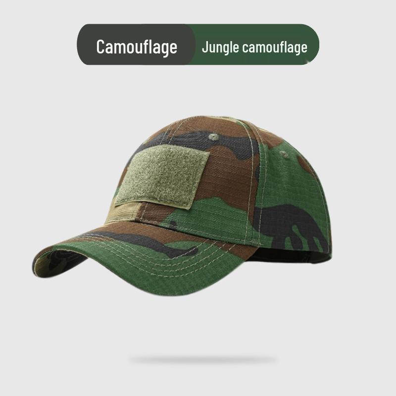 Unisex Tactical Camouflage Baseball Cap - Velcro Duckbill for Outdoor Adventures and Hiking