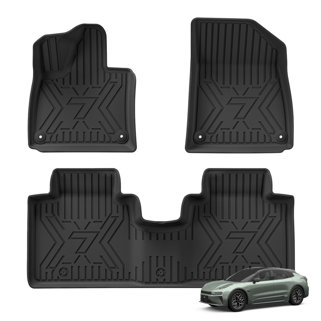 Left /Right Drive for Zeekr 7X 2024-2026 Car Floor Mats Cargo Backrest Liner Trunk Pad TPE 3D Foot Mat All Weather Accessories