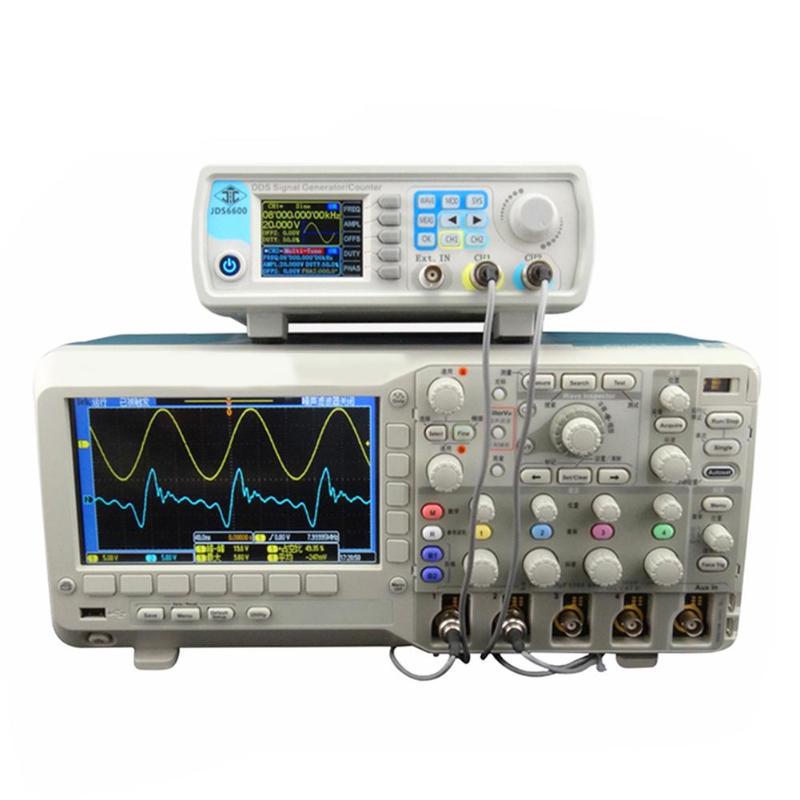 JDS6600 Series 30MHZ Digital Contro Dual Channel DDS Signal Generator/ Pulse Signal Source Frequency Meter JDS6600 Series 30MHZ Digital Contro Dual Channel DDS Signal Generator/ Pulse Signal Source Frequency Meter