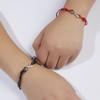 2Pcs Number 8 Infinity Love Lucky Couple Bracelets For Women Men Colorful Braided Rope Friendship Bangles Jewelry