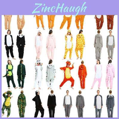 Luksuriøst Blød Unisex Voksen Dyre Onesie Jumpsuit For Ultimativ Afslapningskomfort