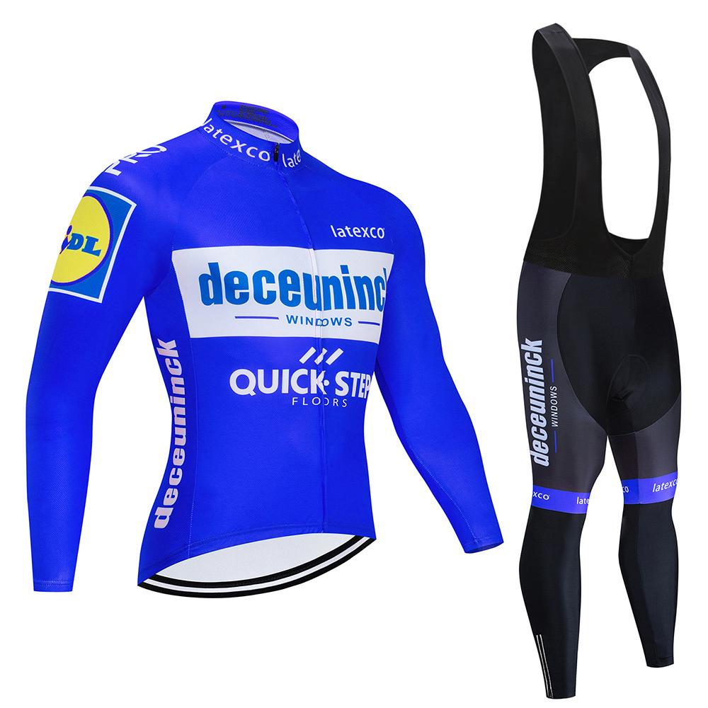 Zimní termo fleecový cyklistický dres Set Pánské MTB oblečení na kolo Oblečení Ciclismo Závodní tým Oblečení na kolo 2026