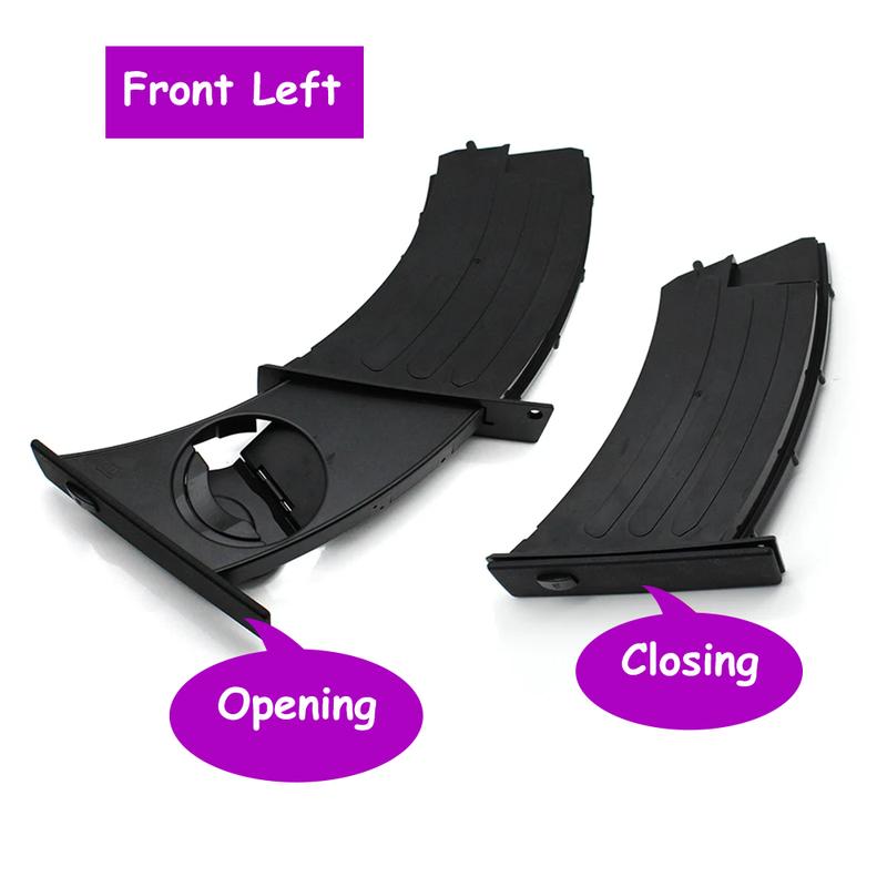 LHD Interior Car Front Dash Retractable Drink Water Cup Holder For BMW 5 Series M5 E60 E61 2004-2010 520 523 525 528 530 535 540