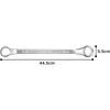 Tone Long Socket Wrench 45° HPM45-3236 32mm and 36mm Dual Size Gray