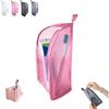 Standing EVA Mesh Toiletry Bag  Portable Lightweight Waterproof Cosmetic Bag, Large Capacity Travel Organizer for Toiletries, Toothbrush & Toothpaste