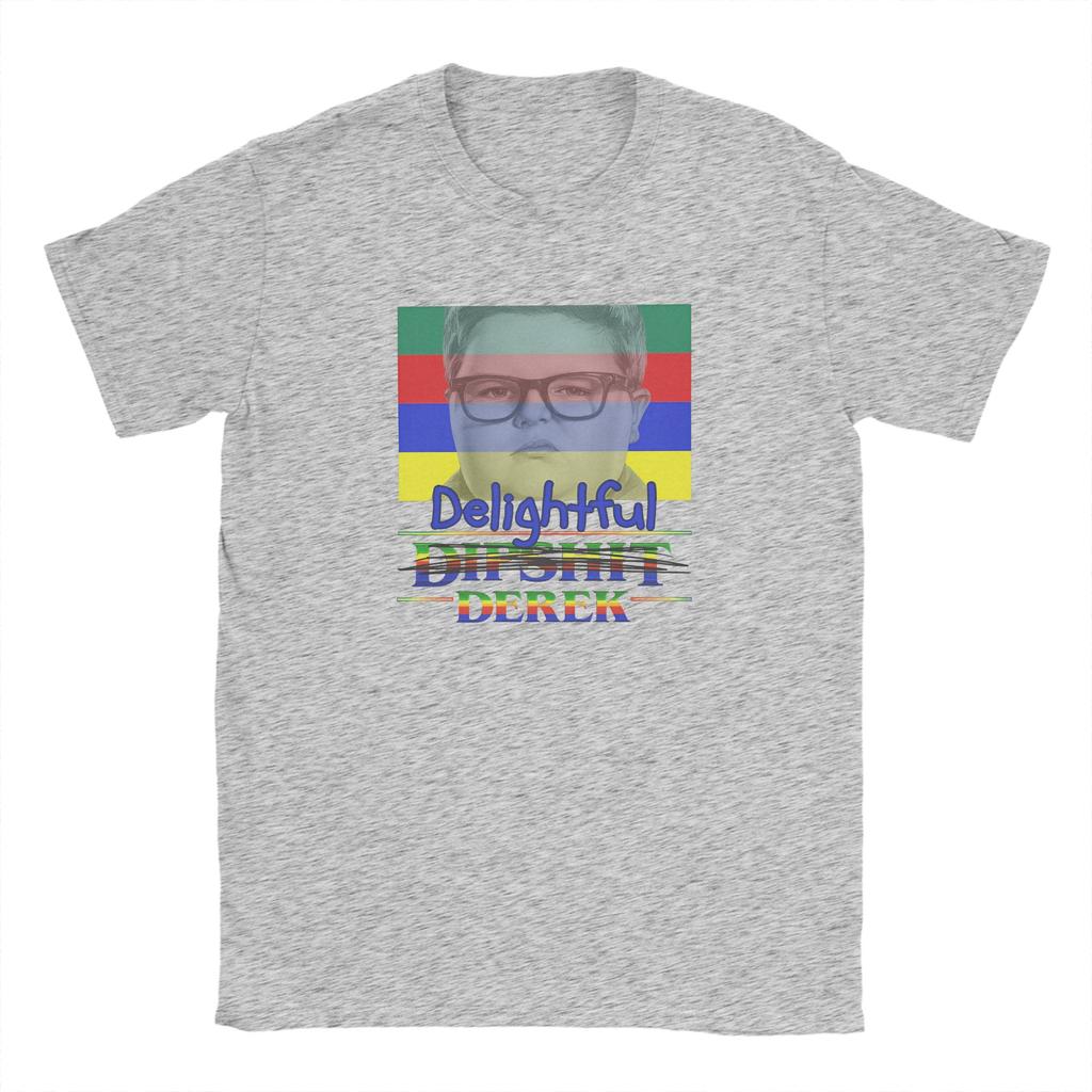 Streetwear T Shirt Beach Horror TV Series SStranger Delightful DEREK Hip Hop T Shirts Cotton Size 6XL Short Sleeve Top Tees