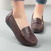 Leather Womens Loafers With Soft Pu Insole For Casual Summer Wear