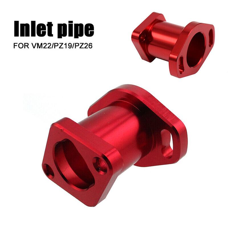 Part Adapter Blue Metal Red Accessories CNC Carburetor Engine For VM22 PZ19 PZ26 Carb Intake Manifold High Quality