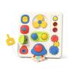 Montessori Activity Board Sensorik Spielzeug Montessori Spielzeug Motorik Board für Kleinkinder 1-3 Geschenke für Jungen Mädchen