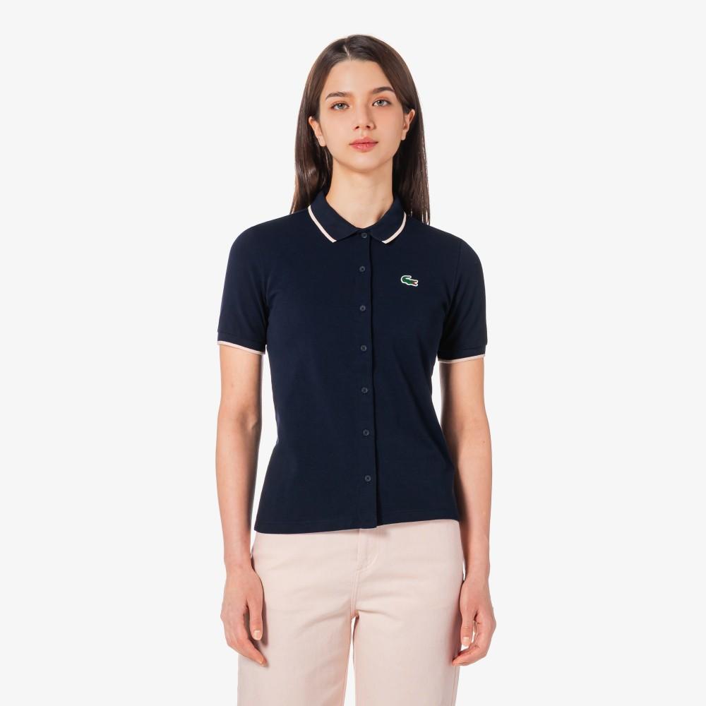 Lacoste Women's Golf Pique Shirt-Style Polo Shirt PF0104-56G166