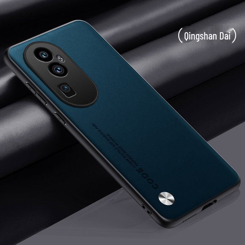 Premium Leather Kevlar Phone Case for Oppo Reno10 - Anti-Fall Protection for Reno9pro & Reno8
