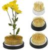 Flower Frog Brass Ikebana Kenzan Pin Frog Arrangements Gold Pin Flower Frog Arranging Holder Copper Needle Flower Plant Holder
