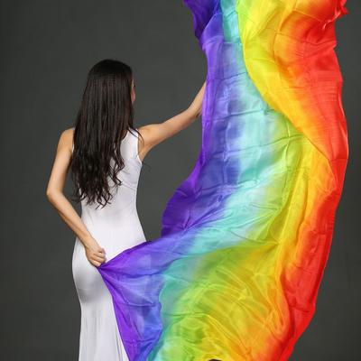 1PC Imitation Silk Dance Hand Yarn Dance Lightweight Performances Dancewear Dance Shawls Multiple Options Available