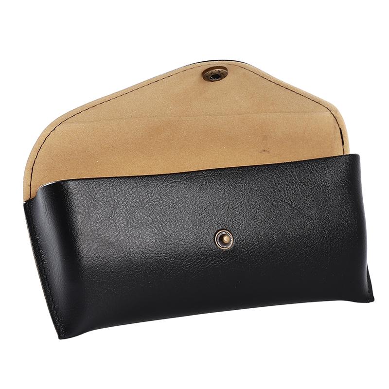 Pressed Soft Leather Handmade Eye Glasses Bag Sunglasses Box