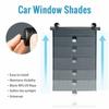 Retractable Car Auto Side Window Sun Shade Shield Cover Roll Curtain Visor