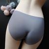One Piece Simple Women Panties Sexy Seamless Underwear Women Low Waist Ice Silk Briefs for Women