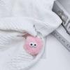 Cute Plush Monsters Charm Pendant Chain Hanging Decoration for Keys Bag Purse
