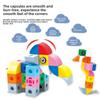 Diy Childrens Large Building Block Set Plastic Assorted Shapes Play Experiences