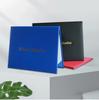 Custom Logo School A4 Blank PU Leather Diploma Cover with Gold/Silver Printing Certificate Diploma Certificate Cover Folder