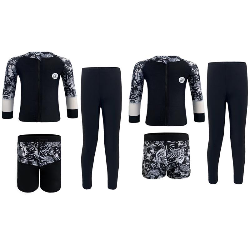 Parent-Child Quick-Dry UV Protection Snorkeling Swimsuit - Long Sleeve & Pants