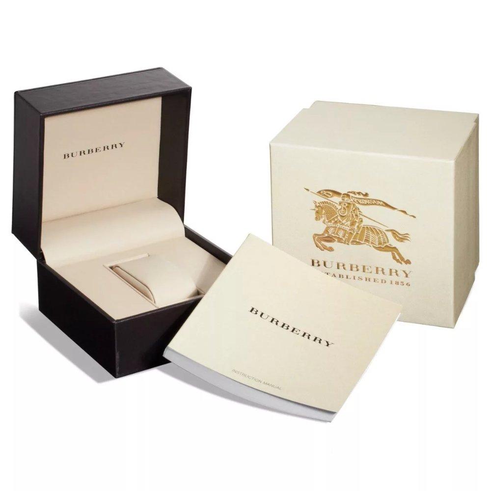 Burberry Orologio da Uomo BU9906 City Cinturino in Pelle Nera