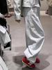 Women's White High Waist Wide Leg Jeans - Curved Knife Design, Plus Size, Slimming, Spring/Autumn 2025.