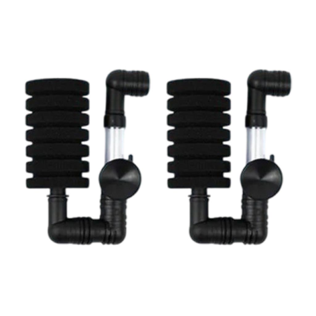 2Pcs Filter for Aquarium FishTank Pond Shrimp Cleaning Function Replacement Filter for Sponge Filter