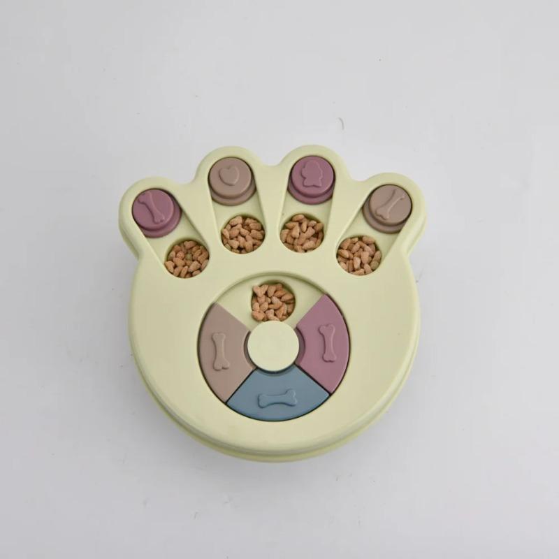 Dog Puzzle Toys Slow Feeder Interactive Increase IQ Food Dispenser Non-Slip Slowly Eating Bowl Cat Dogs Food Games