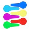Transparent Color Filter Board Color Mixing Observation Game Props Suitable for Classroom Rewards Party Gift Boy Girl Favors ZYF