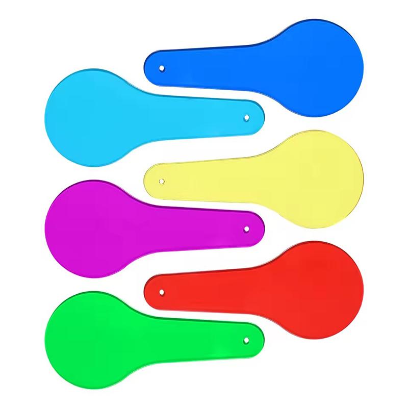 Transparent Color Filter Board Color Mixing Observation Game Props Suitable for Classroom Rewards Party Gift Boy Girl Favors ZYF