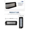 2Pcs Car LED Rear License Plate Light Number Plate Lamp White For Hyundai i30 PD 2017- i30 PD PDE 2016- i30 N i30N PD 2017- License Plate Lights 2