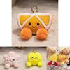 Portachiavi Frutta Peluche Con Imbottitura Morbida In Cotone Pp Per Decorazione Borsa E Uso Collezionistico