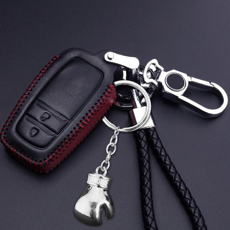 Decorative Boxing Glove Inspired Keychain Featuring Fine Craftsmanship Fighting Gloves Key Organiser Pendant