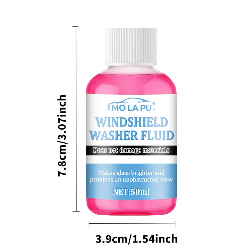 

Concentrated Car Glass Coating Waterproof Windshield Wiper Fluid - Concentrated Windshield Water Formula for Clear Visibility - Antifreeze Pr