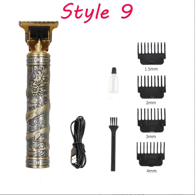 Hair Trimmer Machine ABS Plastic Shell USB Cordless Hair Cutting Machine Face Beard Clipper for Men Electric Shaver