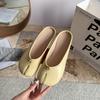 Fashion 2025Women Split Toe Flats  Shoes Woman Microfibe Comfy Flats Slippers Soft Bottom Loafers Slip on Beach Slides