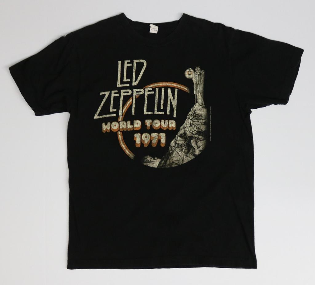 2025 Led Zeppelion Punk Style Ins Fashion Short Sleeve Men T-shirt Vintage Rock Style High-quality Luxury Brand Selling Popular