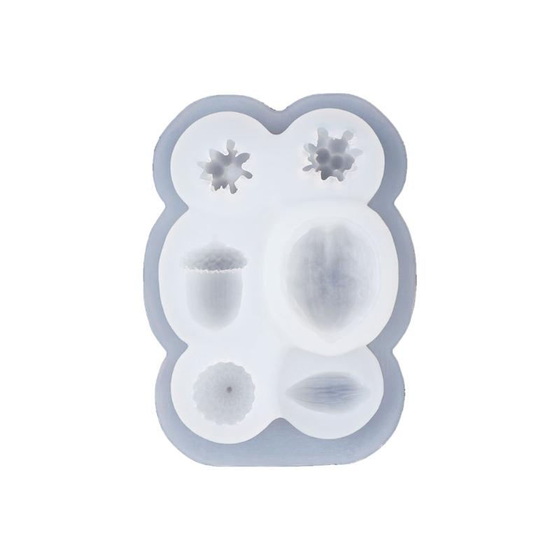 Flowers Silicone Moulds Cake Molds DIY Nut Pinecone Baking Molds Epoxy Resin Molds Fondant Molds Chocolate Molds
