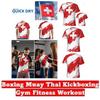 Swiss Switzerland Boxing Muay Thai MMA Tshirt National Flag 3D Print Training Unisex Men Women Quick Dry Fitness Gym Sport Workout Casual Streetwear