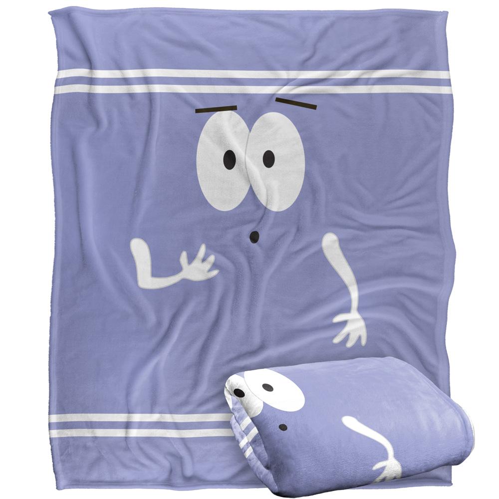 South Park Silky Surprised Towelie Supersoft Blanket