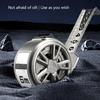 Stainless Steel Measuring Tape Hollow Tape Measure for Industry Home Rustproof Metric Ruler with Double Lock and Clip