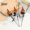 Fake Pumpkin with Black Branches Artificial Stems Halloween Branch Maple Leaves