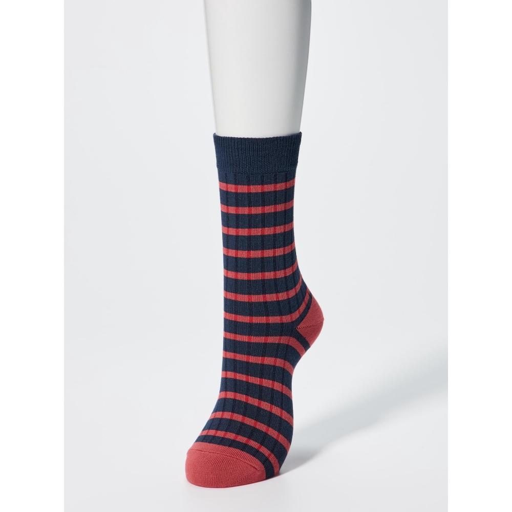 Uniqlo Heattech Socks Stripe